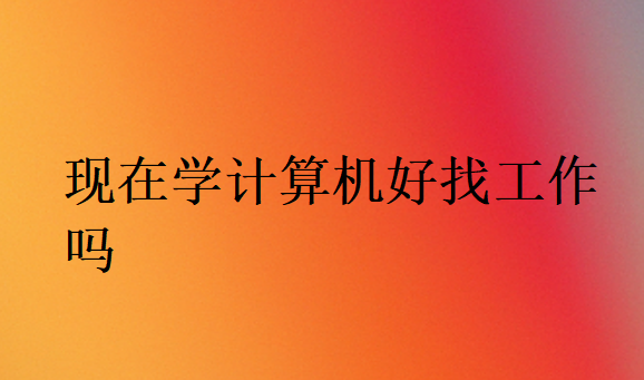 現(xiàn)在學(xué)計算機可以找什么工作